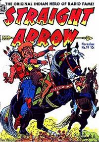 Cover Thumbnail for Straight Arrow (Magazine Enterprises, 1950 series) #19
