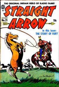 Cover Thumbnail for Straight Arrow (Magazine Enterprises, 1950 series) #21