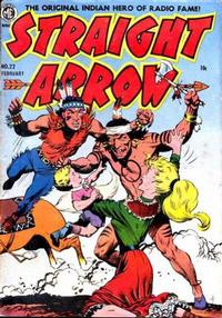 Cover Thumbnail for Straight Arrow (Magazine Enterprises, 1950 series) #22