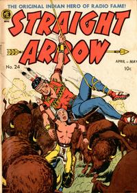 Cover Thumbnail for Straight Arrow (Magazine Enterprises, 1950 series) #24