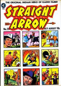 Cover Thumbnail for Straight Arrow (Magazine Enterprises, 1950 series) #25