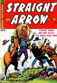Cover for Straight Arrow (Magazine Enterprises, 1950 series) #33