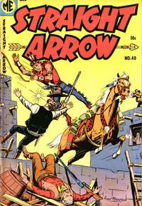 Cover Thumbnail for Straight Arrow (Magazine Enterprises, 1950 series) #40