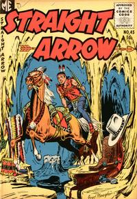 Cover for Straight Arrow (Magazine Enterprises, 1950 series) #45