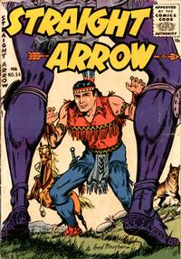Cover Thumbnail for Straight Arrow (Magazine Enterprises, 1950 series) #54