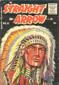 Cover Thumbnail for Straight Arrow (Magazine Enterprises, 1950 series) #55