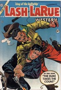 Cover for Lash La Rue Western (Charlton, 1954 series) #49