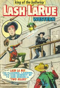 Cover Thumbnail for Lash La Rue Western (Charlton, 1954 series) #51