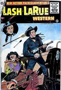Cover Thumbnail for Lash La Rue Western (Charlton, 1954 series) #58
