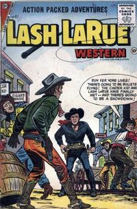 Cover for Lash La Rue Western (Charlton, 1954 series) #61