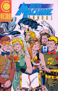 Cover Thumbnail for Justice Machine Annual (Comico, 1989 series) #1