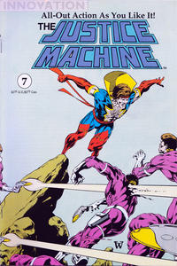 Cover for The Justice Machine (Innovation, 1990 series) #7