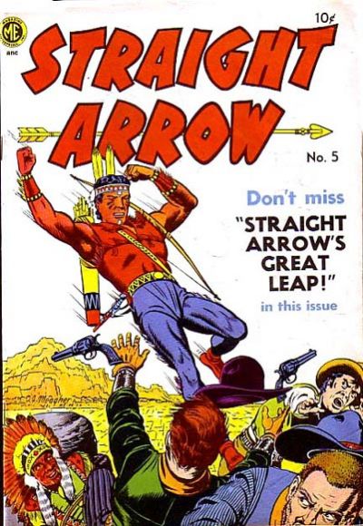 Cover for Straight Arrow (Magazine Enterprises, 1950 series) #5