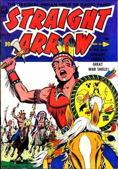 Cover for Straight Arrow (Magazine Enterprises, 1950 series) #20