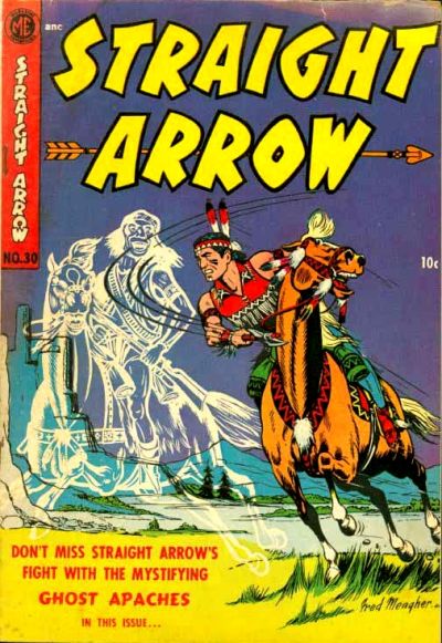 Cover for Straight Arrow (Magazine Enterprises, 1950 series) #30