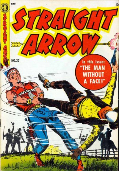 Cover for Straight Arrow (Magazine Enterprises, 1950 series) #32