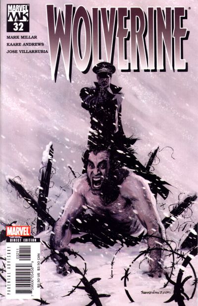 Cover for Wolverine (Marvel, 2003 series) #32 [Direct Edition]
