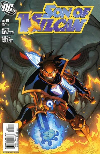 Cover for Son of Vulcan (DC, 2005 series) #5