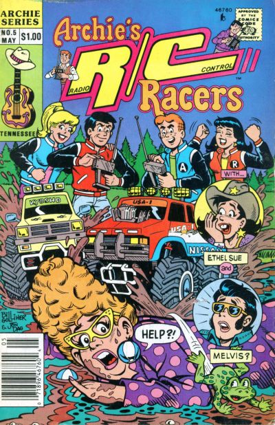 Cover for Archie's R/C Racers (Archie, 1989 series) #5 [Newsstand]