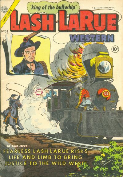 Cover for Lash La Rue Western (Charlton, 1954 series) #53
