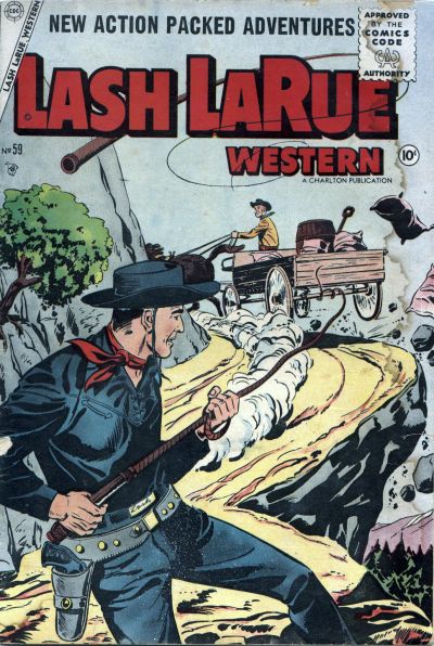 Cover for Lash La Rue Western (Charlton, 1954 series) #59