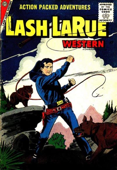Cover for Lash La Rue Western (Charlton, 1954 series) #63