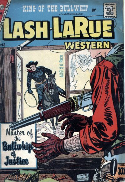 Cover for Lash La Rue Western (Charlton, 1954 series) #66