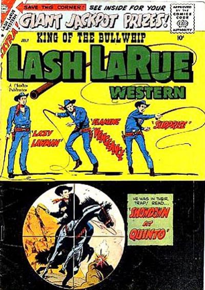 Cover for Lash La Rue Western (Charlton, 1954 series) #73
