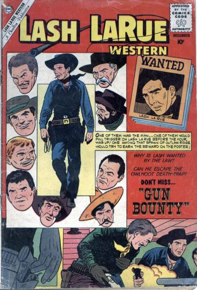 Cover for Lash La Rue Western (Charlton, 1954 series) #81