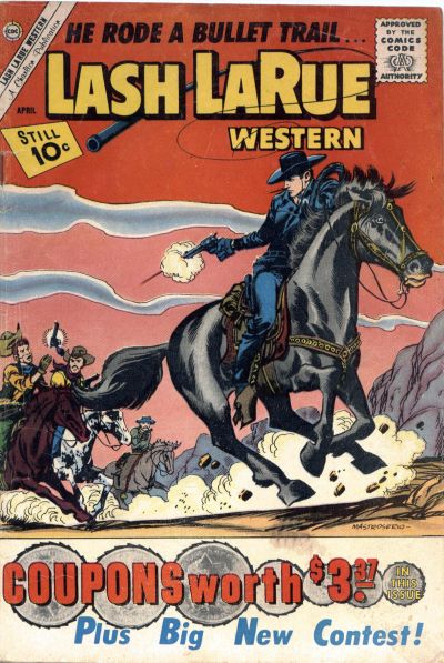 Cover for Lash La Rue Western (Charlton, 1954 series) #83