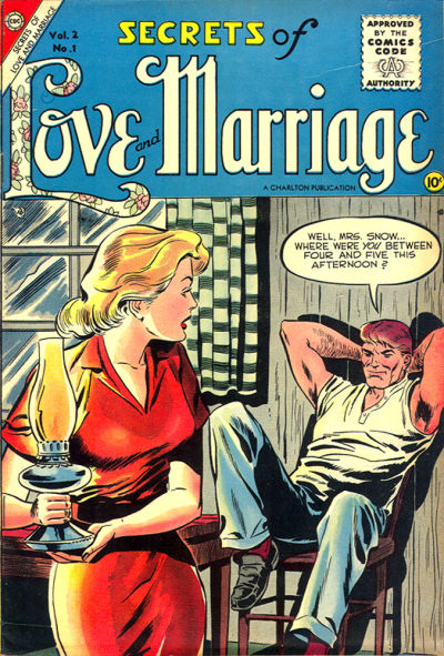 Cover for Secrets of Love and Marriage (Charlton, 1956 series) #1