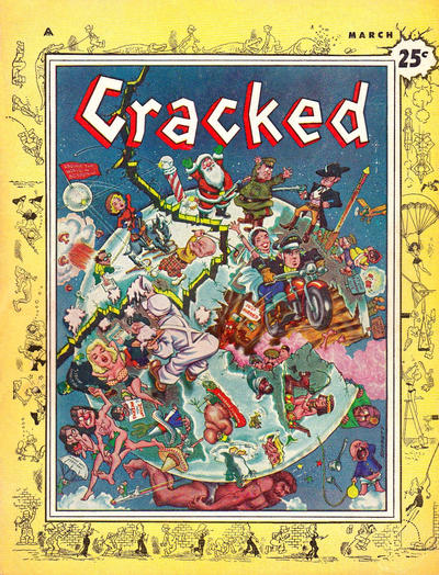 Cover for Cracked (Major Publications, 1958 series) #1