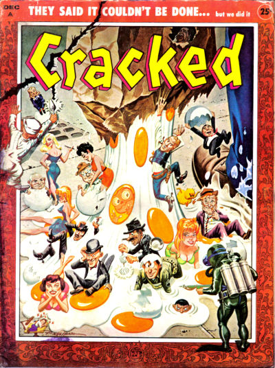 Cover for Cracked (Major Publications, 1958 series) #6