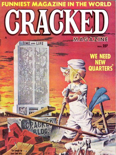 Cover for Cracked (Major Publications, 1958 series) #22