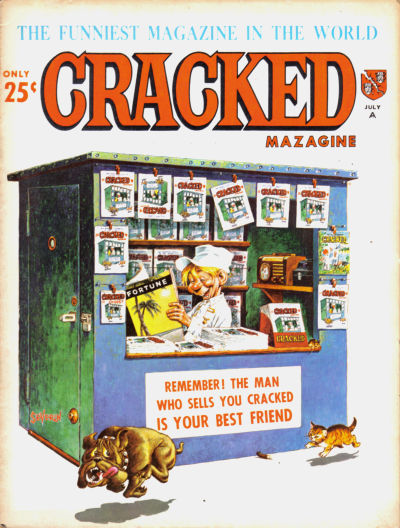 Cover for Cracked (Major Publications, 1958 series) #44
