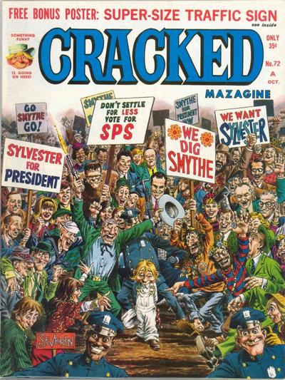 Cover for Cracked (Major Publications, 1958 series) #72
