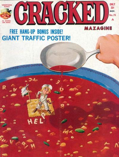 Cover for Cracked (Major Publications, 1958 series) #73