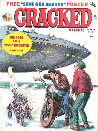Cover for Cracked (Major Publications, 1958 series) #153