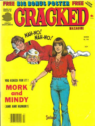 Cover for Cracked (Major Publications, 1958 series) #158