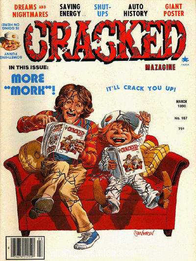 Cover for Cracked (Major Publications, 1958 series) #167