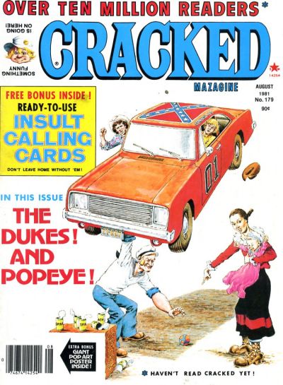 Cover for Cracked (Major Publications, 1958 series) #179