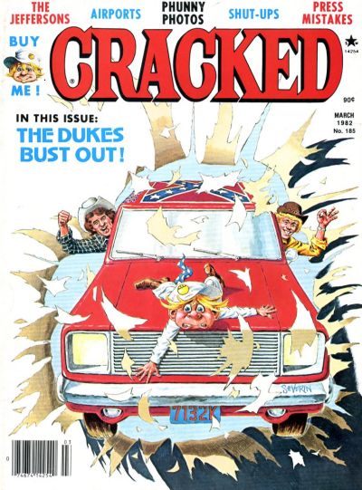 Cover for Cracked (Major Publications, 1958 series) #185