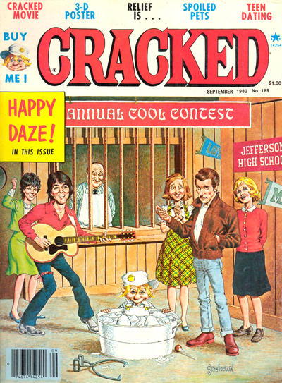 Cover for Cracked (Major Publications, 1958 series) #189