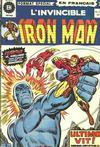 Cover for L'Invincible Iron Man (Editions Héritage, 1972 series) #25