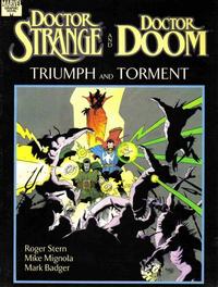 Cover Thumbnail for Dr. Strange and Dr. Doom: Triumph and Torment [Marvel Graphic Novel] (Marvel, 1989 series) 