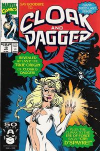 Cover Thumbnail for Cloak and Dagger (Marvel, 1990 series) #19