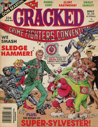 Cover for Cracked (Globe Communications, 1985 series) #234