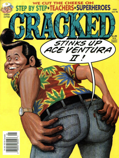 Cover for Cracked (Globe Communications, 1985 series) #305
