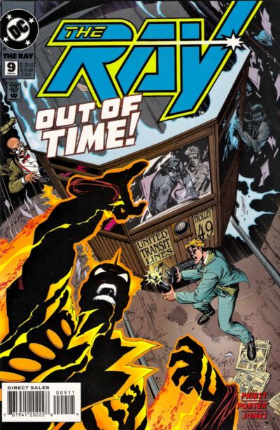 Cover for The Ray (DC, 1994 series) #9 [Direct Sales]