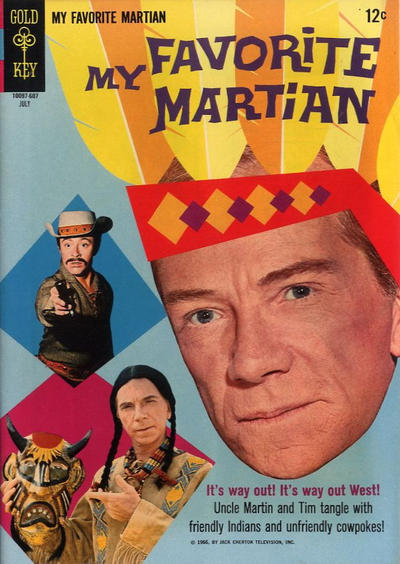 Cover for My Favorite Martian (Western, 1964 series) #8